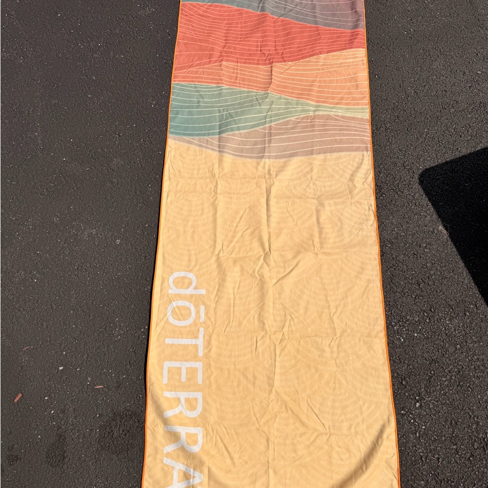 Doterra yoga mat towel cover